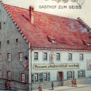 Wirtshaus und Biergarten "Zum Geiss" in Straubing