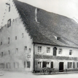 Wirtshaus und Biergarten "Zum Geiss" in Straubing