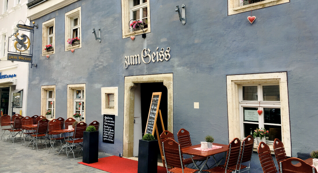 Wirtshaus und Biergarten "Zum Geiss" in Straubing