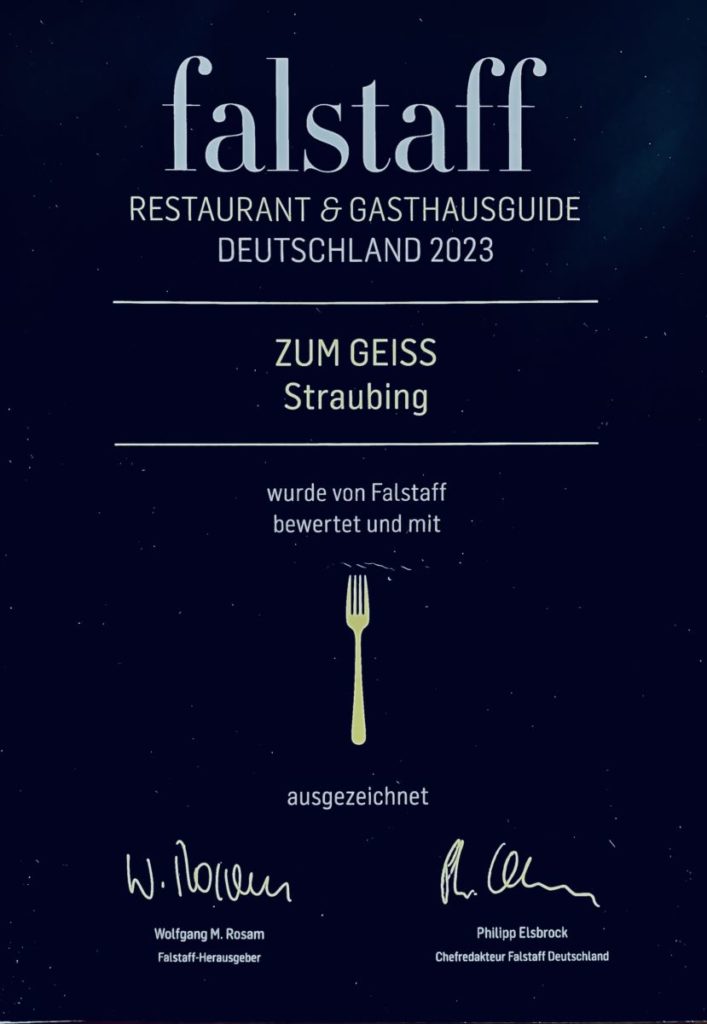 Unsere Auszeichnung