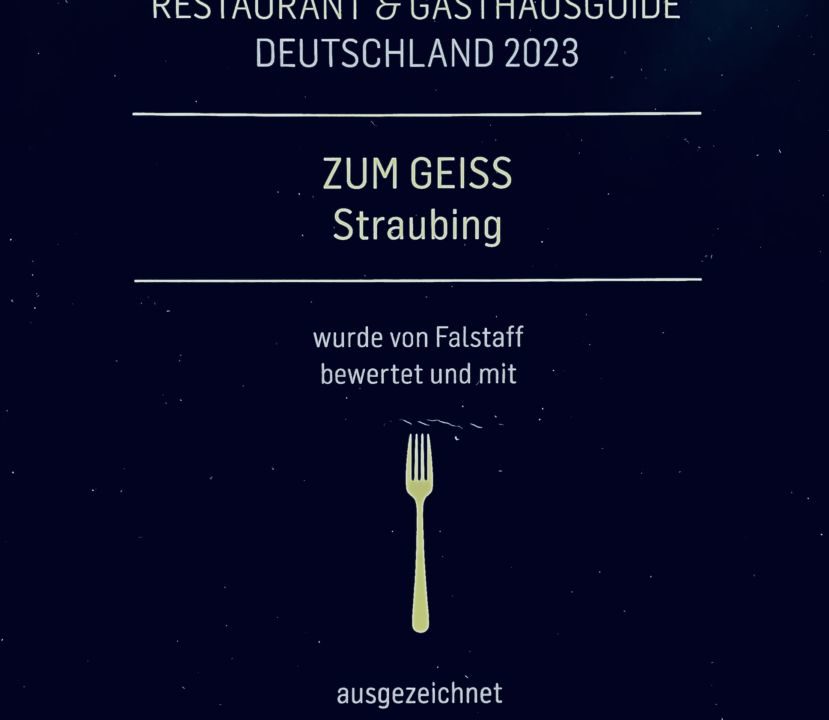 Unsere Auszeichnung